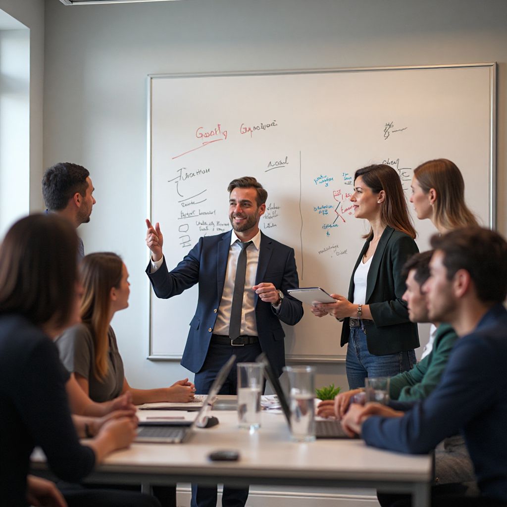 Workshop session with participants